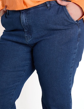 Jeans straight Weekend Plus para mujer