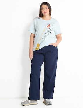 Jeans straight Weekend Plus para mujer