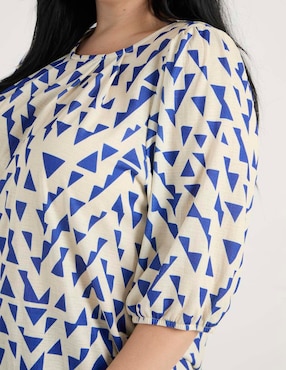 Blusa Weekend Plus manga 3/4 para mujer