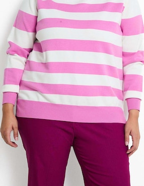 Suéter Weekend Plus cuello redondo para mujer