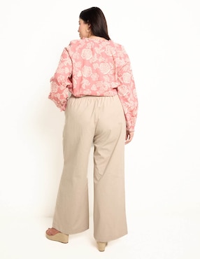 Pantalón Weekend Plus acampanado para mujer