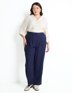 Blusa manga 3/4 para mujer