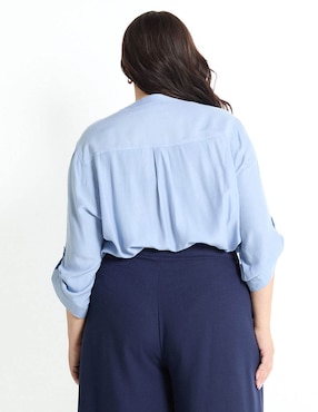 Blusa manga 3/4 para mujer