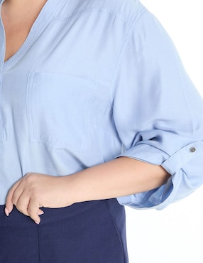 Blusa manga 3/4 para mujer