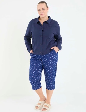 Pantalón relaxed Weekend Plus regular para mujer