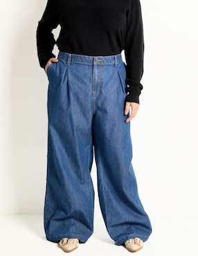 Jeans relaxed amplio Weekend Plus para mujer