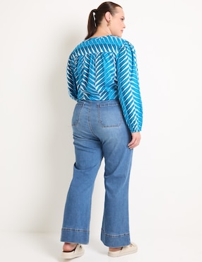 Jeans relaxed amplio Weekend Plus para mujer