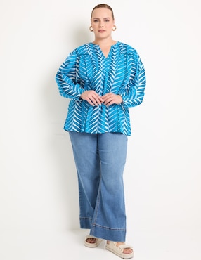 Jeans relaxed amplio Weekend Plus para mujer