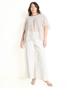 Jeans amplio Weekend Plus para mujer
