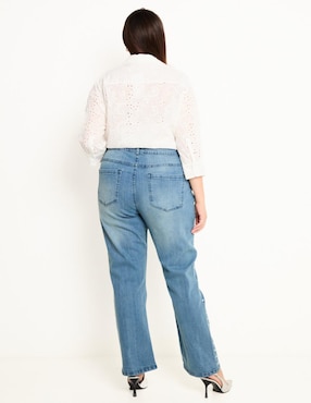 Jeans campana Weekend Plus para mujer