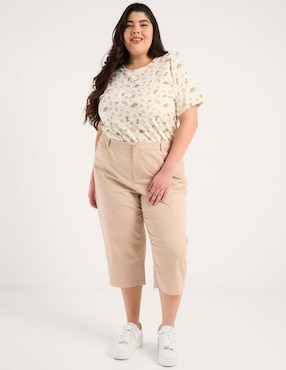 Playera manga corta Disney Dtr cuello redondo para mujer