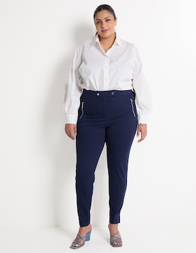 Pantalón Contempo Plus skinny para mujer