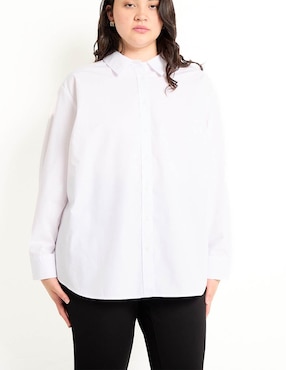 Blusa manga larga para mujer