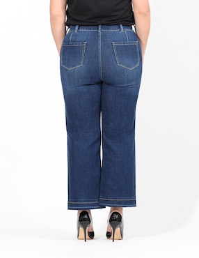 Jeans wide leg Oh Pomp para mujer