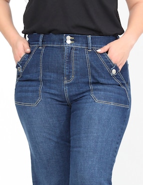 Jeans wide leg Oh Pomp para mujer