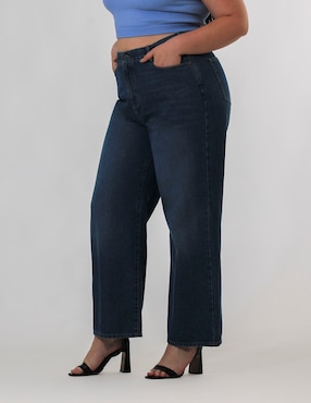 Jeans wide leg Oh Pomp para mujer