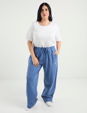 Pants amplio Disney Dtr Stitch con agujeta para mujer