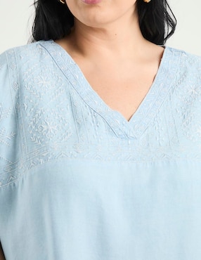 Blusa Weekend Plus manga corta para mujer