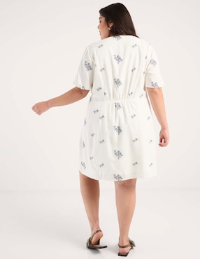 Vestido arriba de la rodilla casual Weekend Plus para mujer