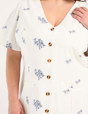 Vestido arriba de la rodilla casual Weekend Plus para mujer