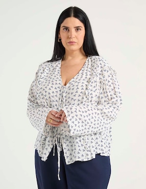 Blusa Contempo Plus para mujer