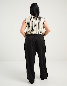 Pantalón relaxed Contempo Plus amplio para mujer
