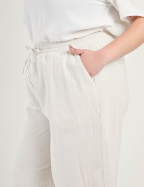 Pantalón relaxed Contempo Plus amplio para mujer