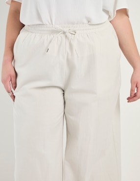 Pantalón relaxed Contempo Plus amplio para mujer