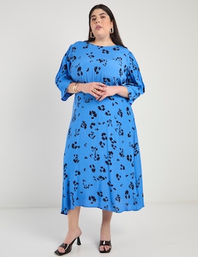 Vestido crop casual Contempo Plus para mujer