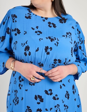 Vestido crop casual Contempo Plus para mujer