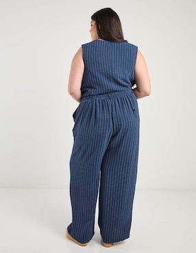 Pantalón Contempo Plus wide leg para mujer