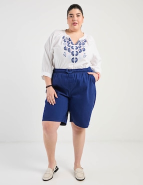 Blusa Weekend Plus manga 3/4 para mujer