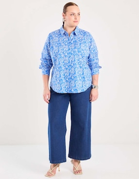 Jeans amplio Weekend Plus para mujer