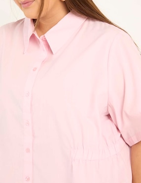 Blusa manga al codo para mujer
