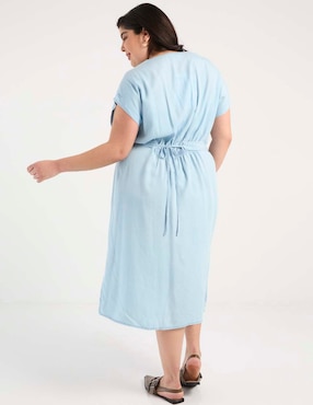 Vestido midi casual Weekend Plus para mujer