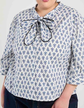 Blusa Weekend Plus manga 3/4 para mujer