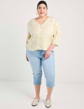 Blusa Disney Dtr manga 3/4 para mujer