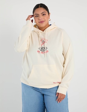 Sudadera con capucha y bolsa Disney Dtr para mujer