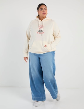 Sudadera con capucha y bolsa Disney Dtr para mujer