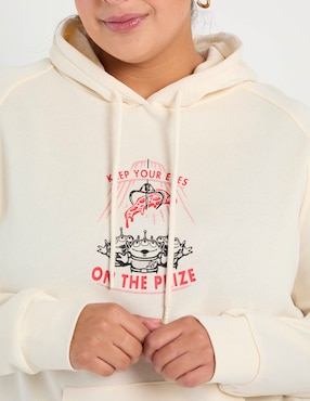 Sudadera con capucha y bolsa Disney Dtr para mujer