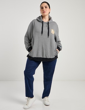 Sudadera con capucha y bolsa Disney Dtr para mujer