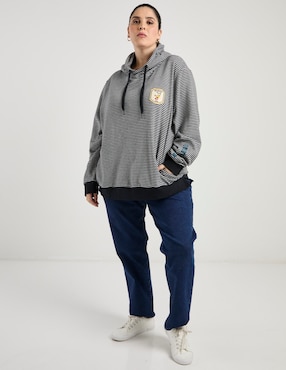 Sudadera con capucha y bolsa Disney Dtr para mujer