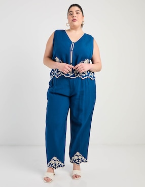 Pantalón relaxed Weekend Plus amplio para mujer