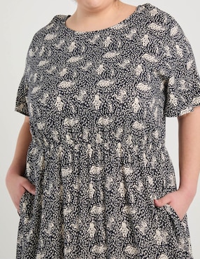 Vestido crop casual Disney Dtr para mujer