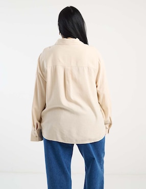 Blusa Weekend Plus manga larga para mujer