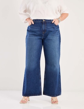 Jeans amplio Weekend Plus para mujer