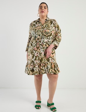Vestido arriba de la rodilla casual Weekend Plus para mujer