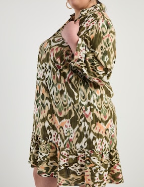 Vestido arriba de la rodilla casual Weekend Plus para mujer