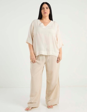 Blusa Weekend Plus manga 3/4 para mujer