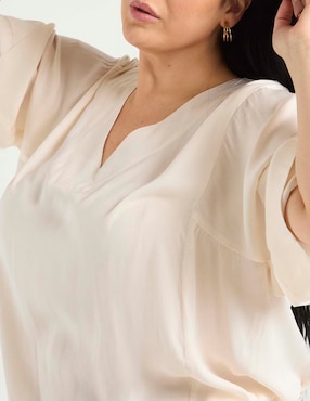 Blusa Weekend Plus manga 3/4 para mujer